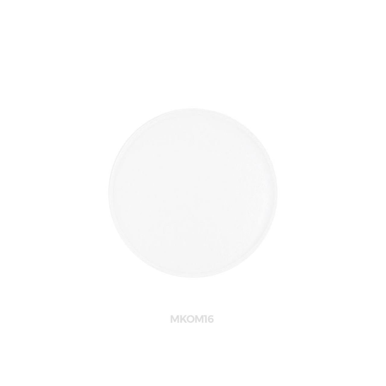 MKOM16 - Sombra de ojos en polvo prensado 'Matte' – Chalk White