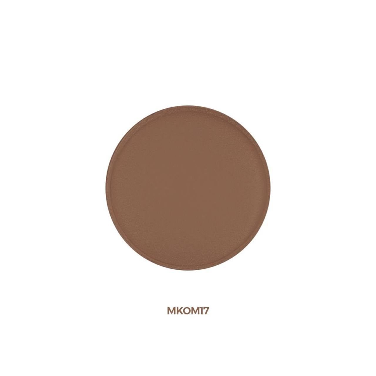 MKOM17 - Sombra de ojos en polvo prensado «Matte» – Chocolate