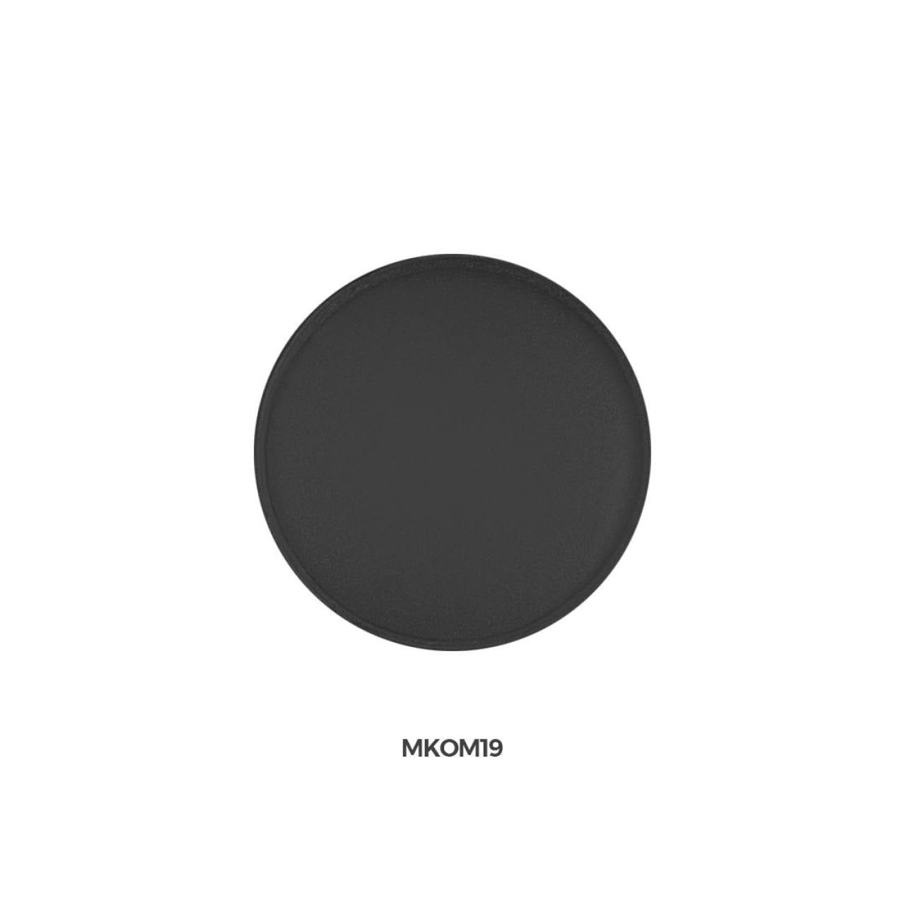MKOM19 - Sombra de ojos en polvo prensado «Matte» – Black