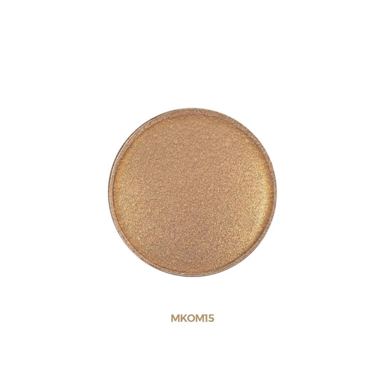 MKOM15 - Sombra de ojos en polvo prensado «Shimmer» – Pearly Peach