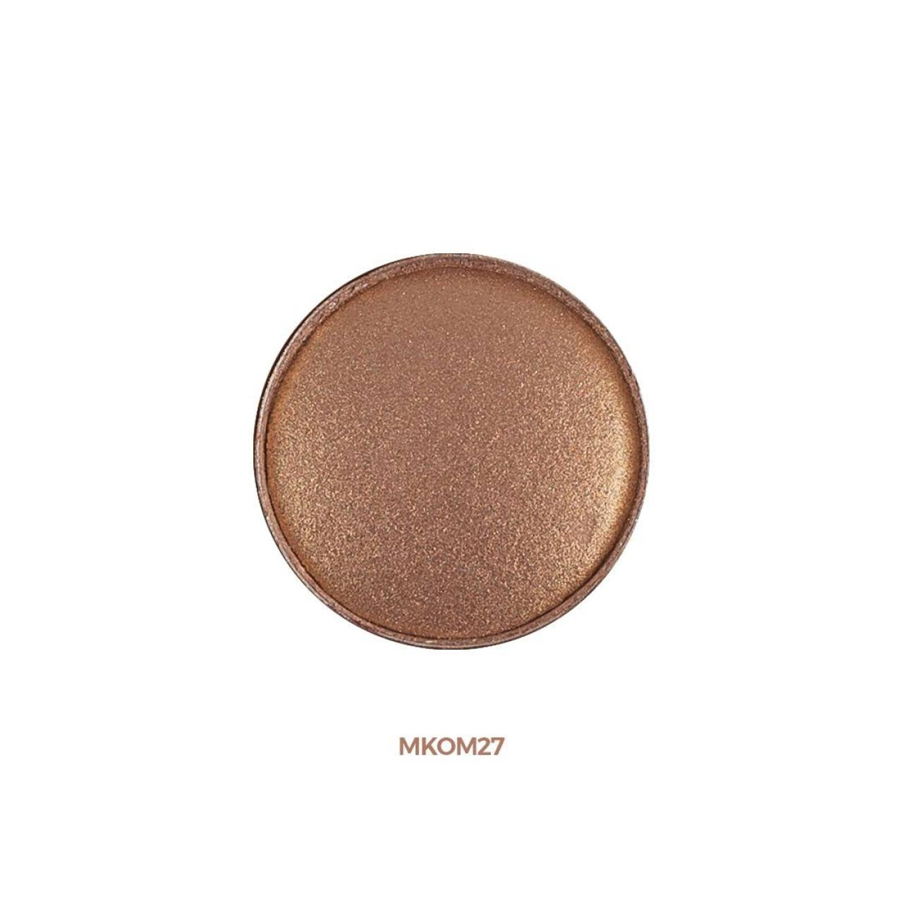 MKOM27 - Sombra de ojos en polvo prensado «Shiny» – Bronze