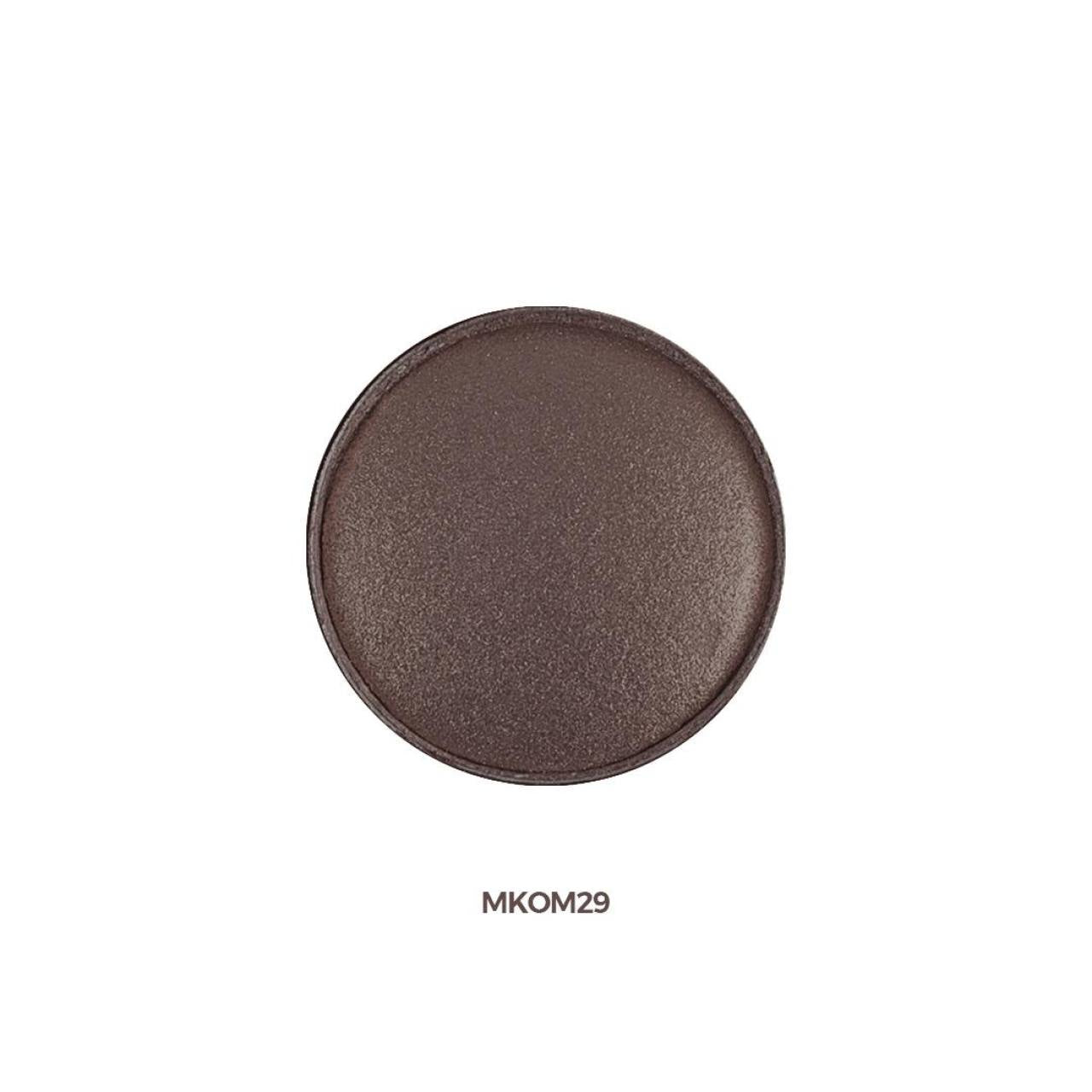 MKOM29 - Sombra de ojos en polvo prensado «Shiny» – Dark Brown
