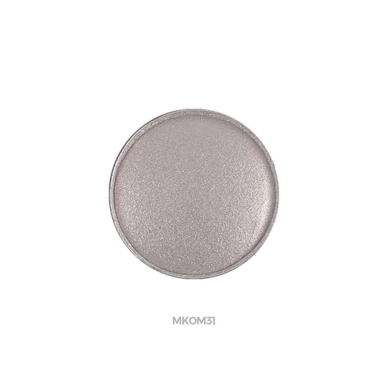 MKOM31 - Sombra de ojos en polvo prensado «Shiny» – Pearl Grey