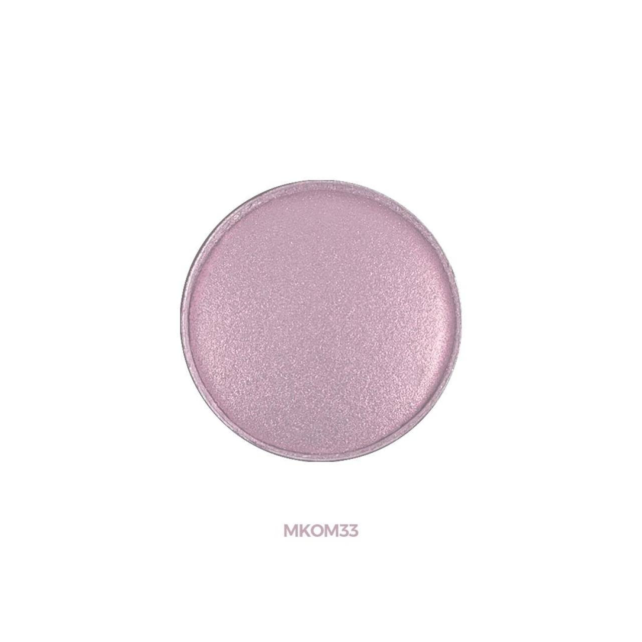 MKOM33 - Sombra de ojos en polvo prensado «Shiny» – Pearl Lilac