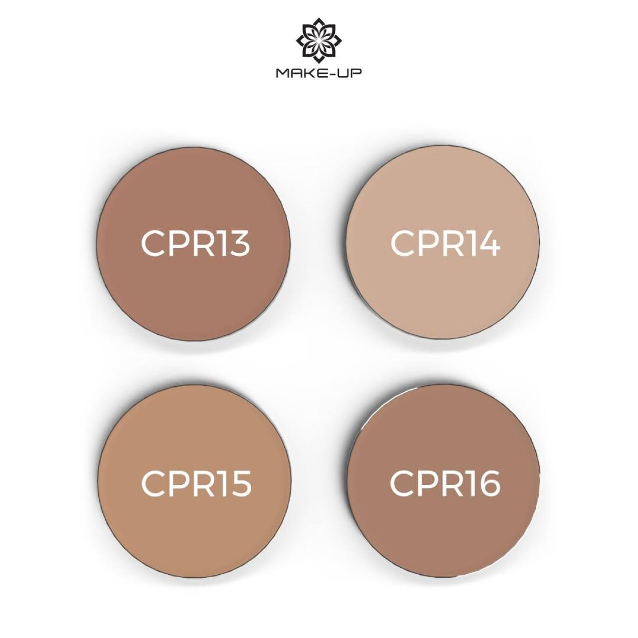 CPR14 - Polvo compacto Warm Shade – Creamy