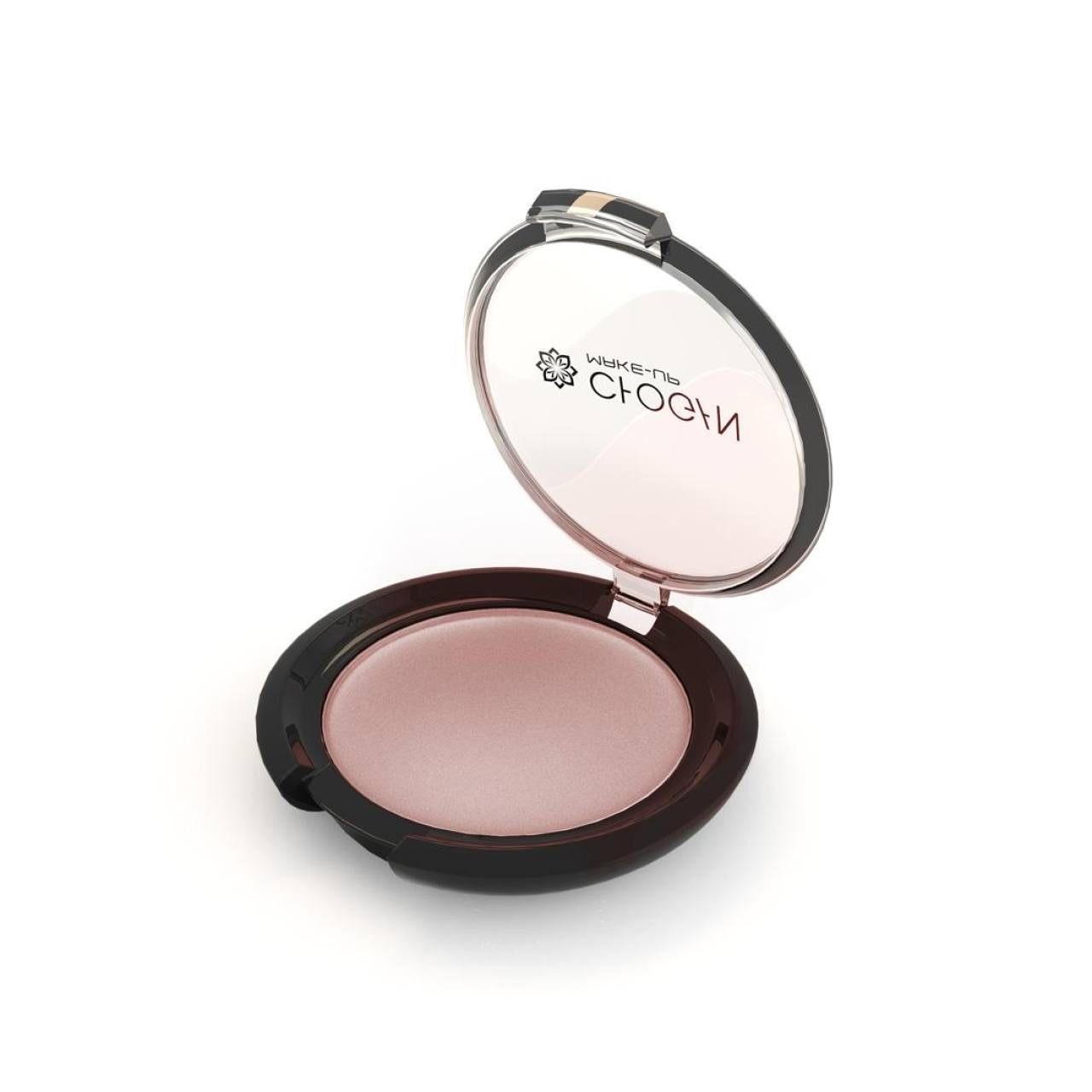 MKOM12 - Sombra de ojos en polvo prensado «Shimmer» – Metallic Rose - 3 g
