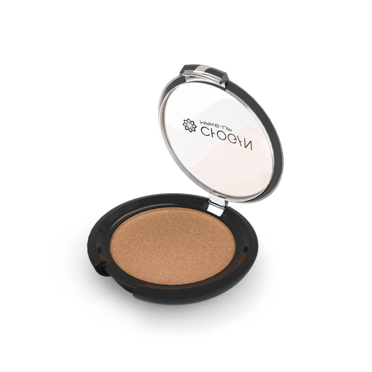 MKOM15 - Sombra de ojos en polvo prensado «Shimmer» – Pearly Peach - 3 g
