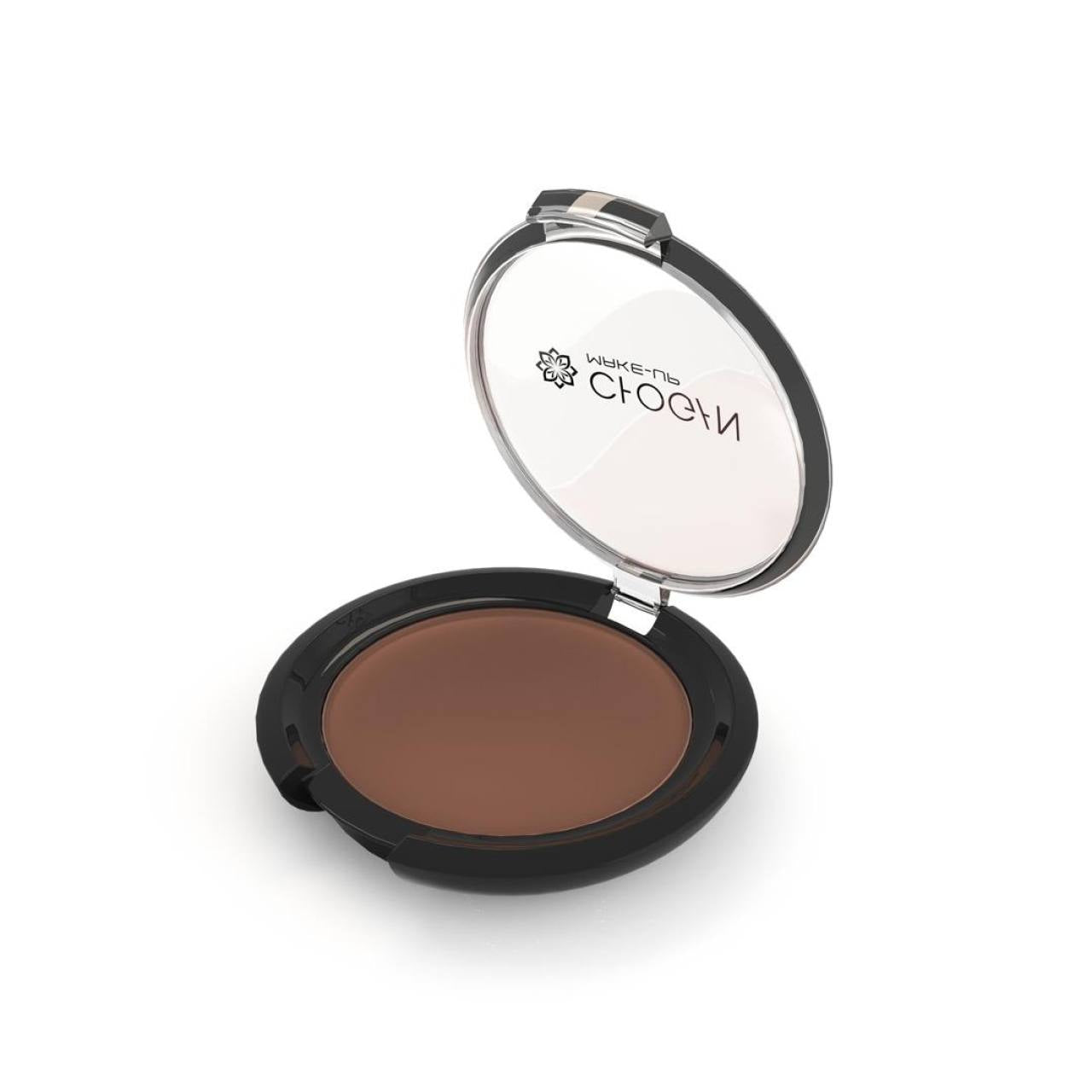MKOM17 - Sombra de ojos en polvo prensado «Matte» – Chocolate - 3 g