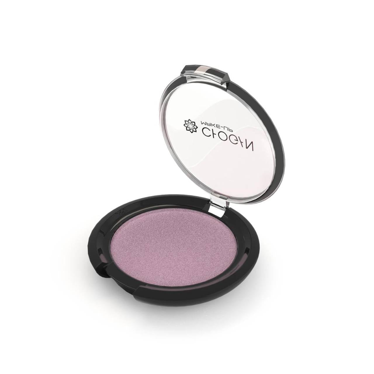 MKOM33 - Sombra de ojos en polvo prensado «Shiny» – Pearl Lilac - 3 g