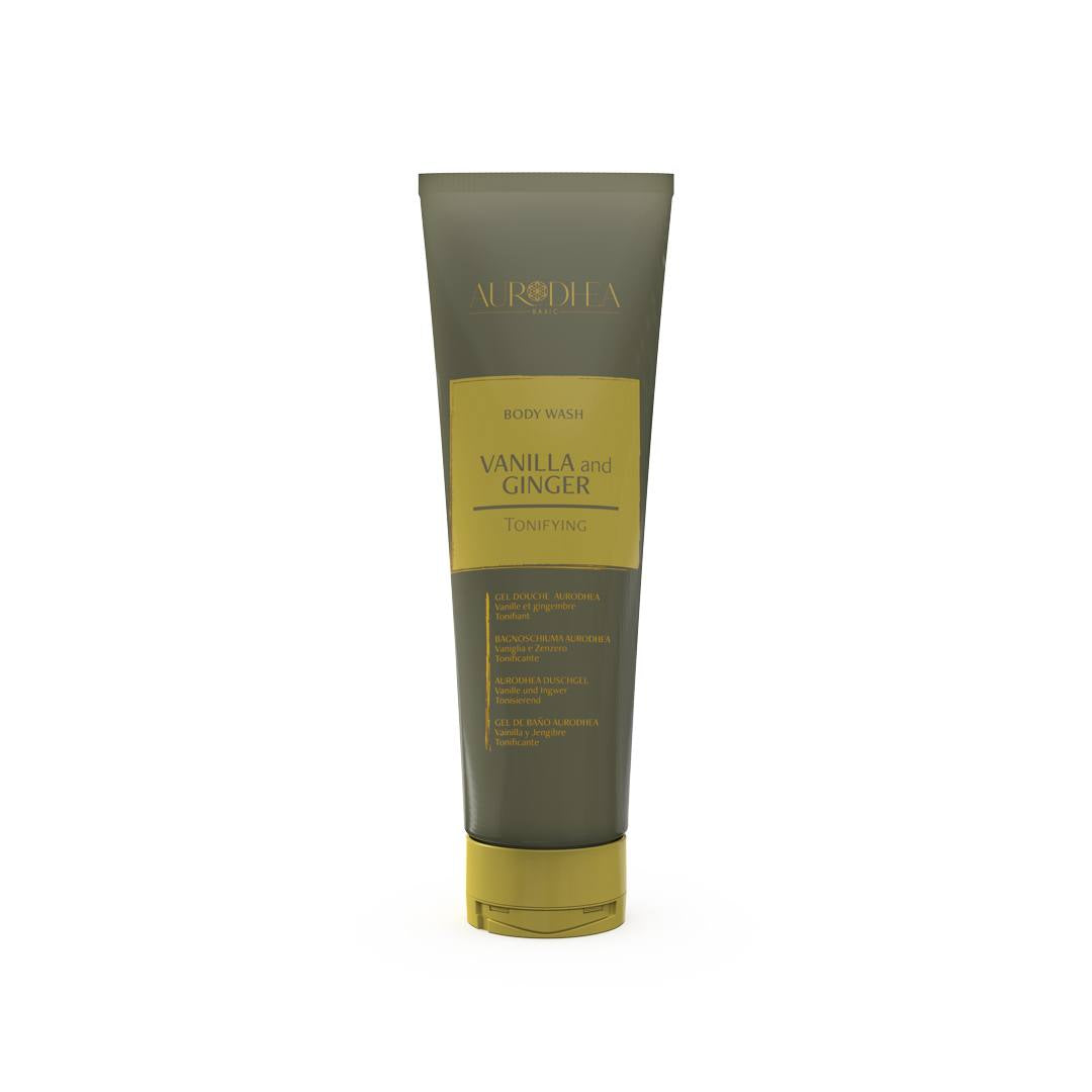 BS09 - Gel de baño Aurodhea - Fragancia Vainilla y Jengibre - 250 ml