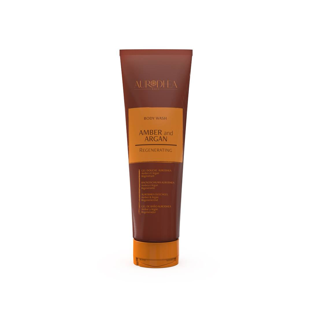 BS13 - Gel de baño Aurodhea - Fragancia Ámbar y Argán - 250 ml