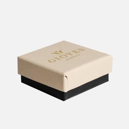 BIGAG095 - Anillo «Modern Hug» chapado en oro de 18 quilates