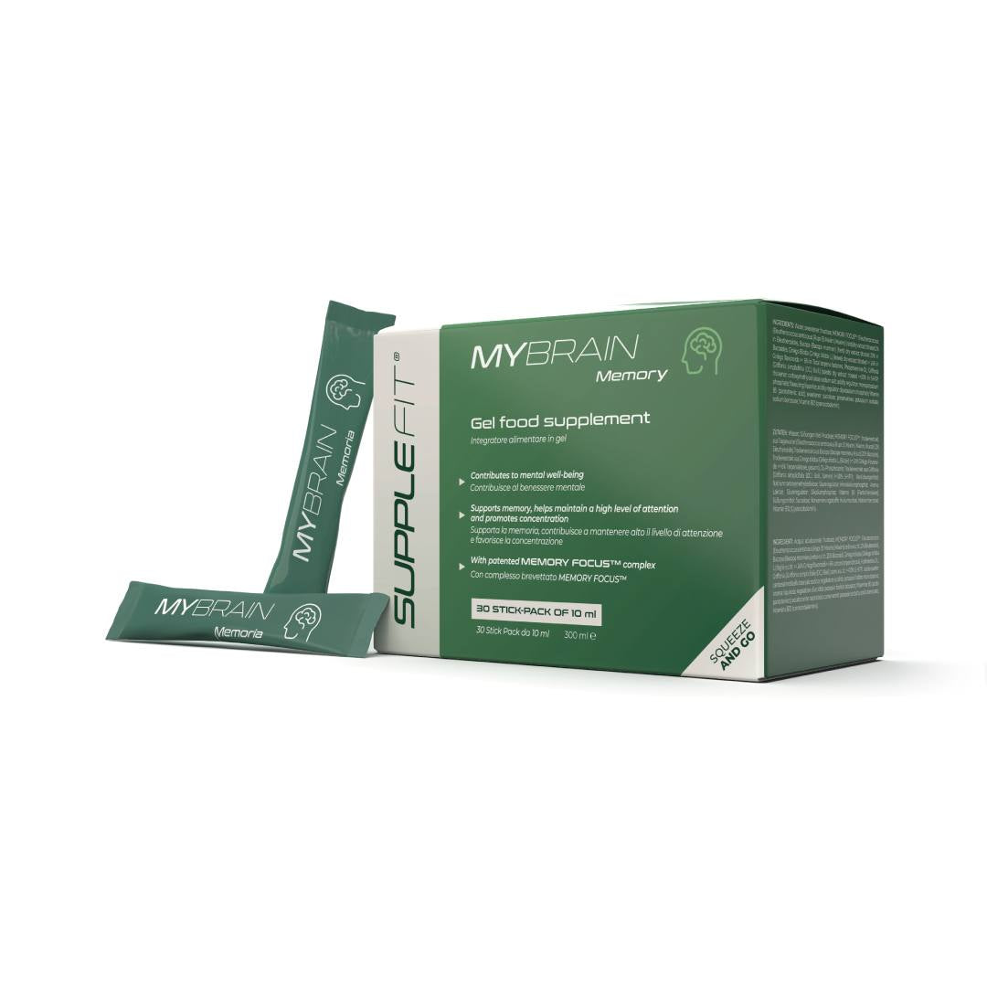 INTB040 - MYBRAIN – Suplemento alimenticio en gel para la memoria y la concentración - 300 ml