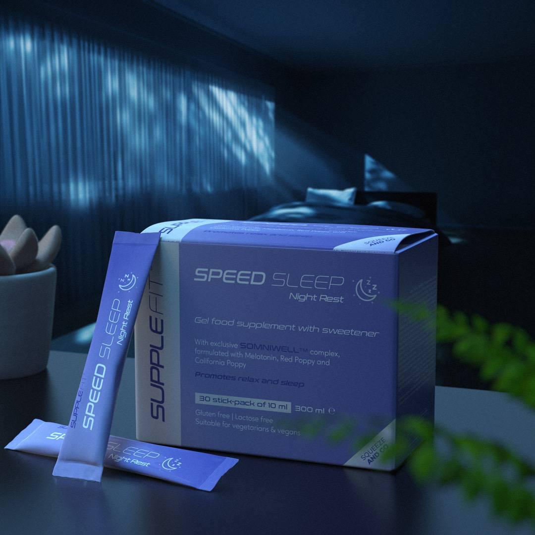 INTB028 - SPEEDSLEEP - Suplemento alimenticio en gel a base de Melatonina